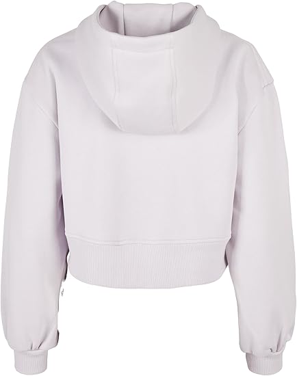 Short Oversized Zip Jacket Sweatshirt
